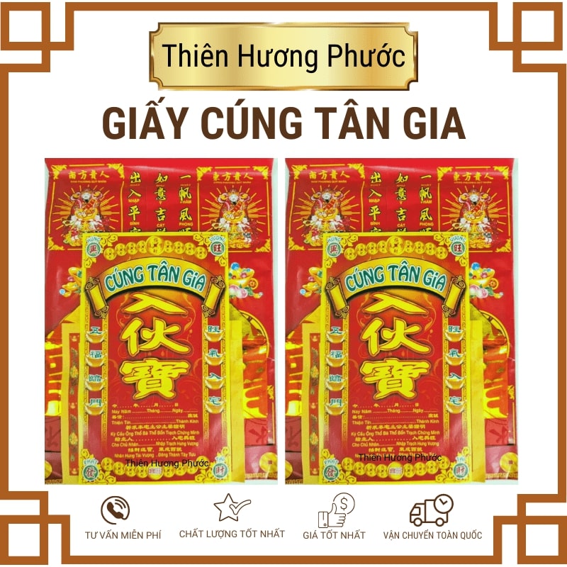 Giấy cúng ông chuồng bà chuồng