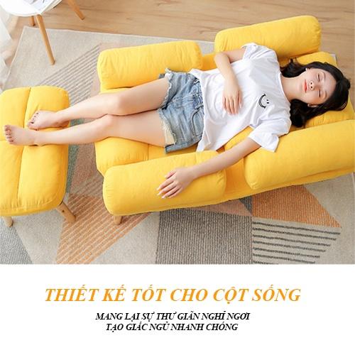 {HOT HOT}GHẾ THƯ GIÃN, GHẾ SOFA BỌC TAY PHONG CÁCH HÀN QUỐC MỚI TẶNG KÈM ĐÔN NHIỀU MÀU SẮC