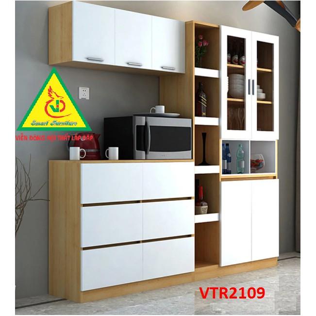 Tủ bếp gia đình thiết kế thông minh VTR2109