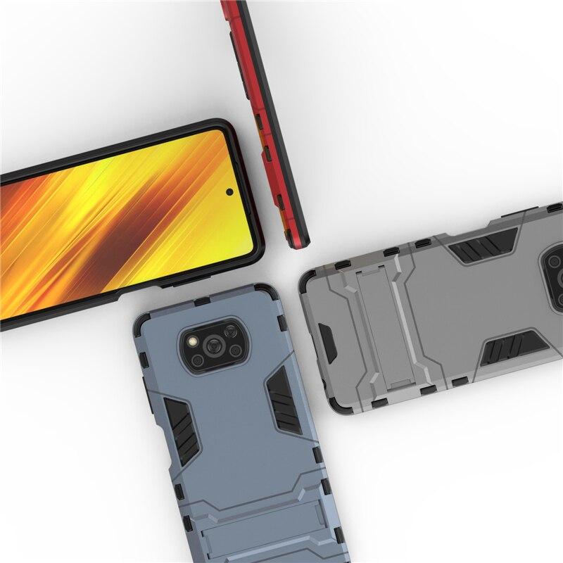 Ốp Lưng Điện Thoại Chống Sốc Có Thanh Đỡ Cho Xiaomi Poco X3 Nfc Xiaomi Poco X3 Nfc