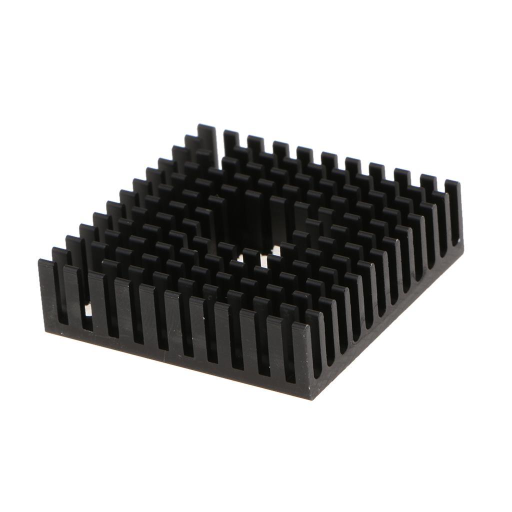 3D Printer Parts/Accessories Black Heatsink for MK7/MK8 Extruder 40x40x10mm