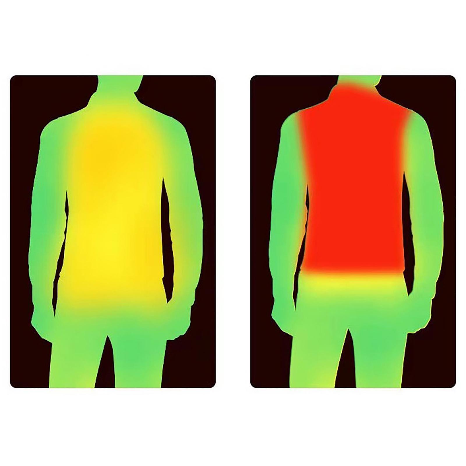 Electric Heated Vest Warm Jacket Heating Waistcoat for Fishing