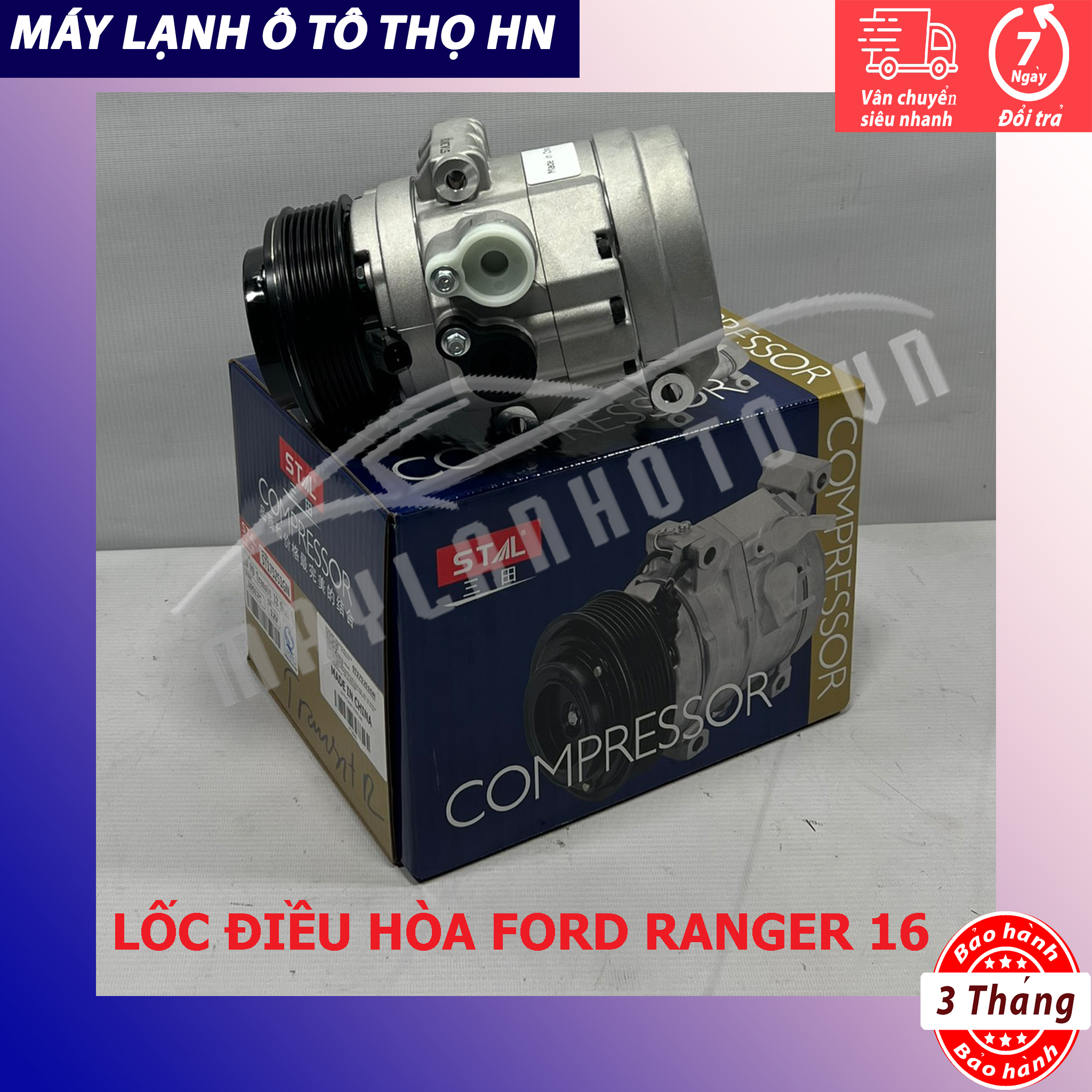 Lốc điều hòa Ford Transit 2012 2013 2014 2015 2016 hàng Trung Quốc 12 13 14 15 16