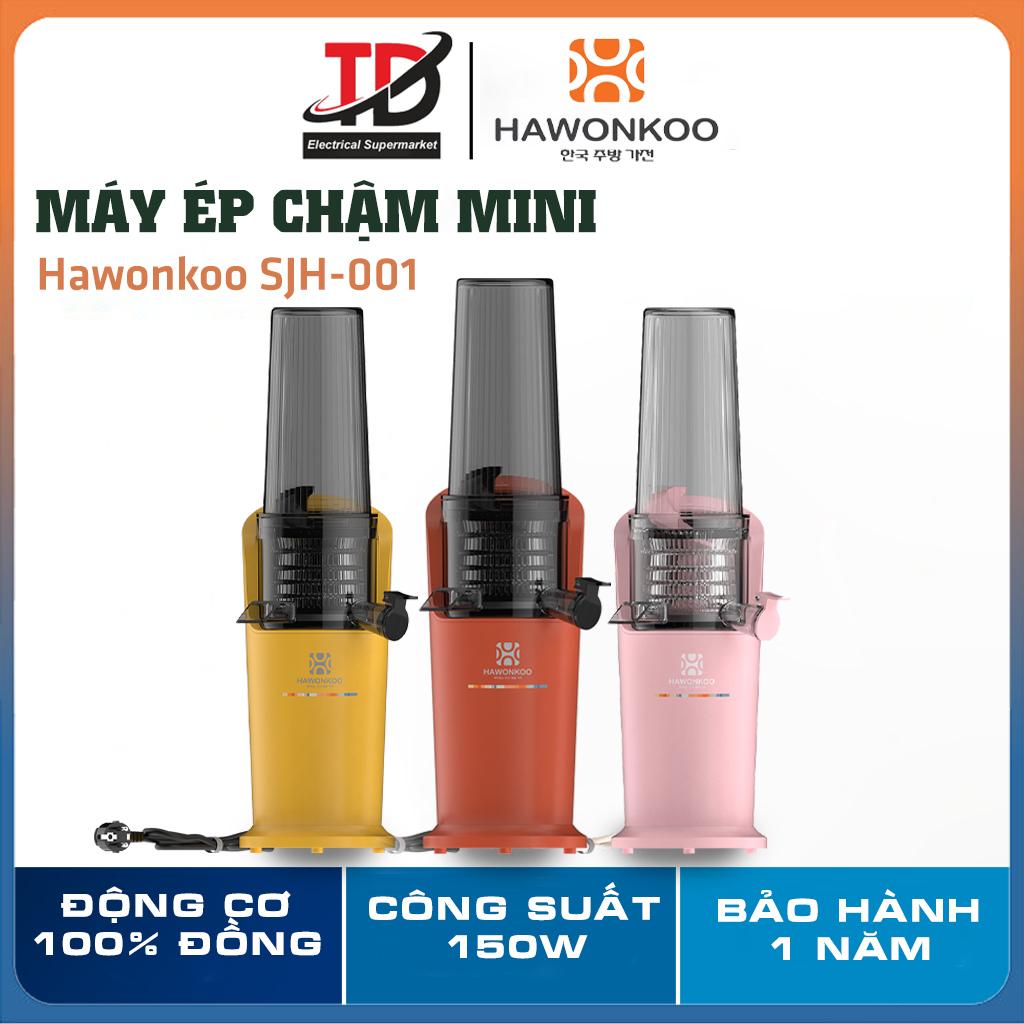 Máy Ép Chậm Hawonkoo SJH-001, Động Cơ Đồng Công Suất 150W Thiết Kế Nhỏ Gọn, Hàng Chính Hãng