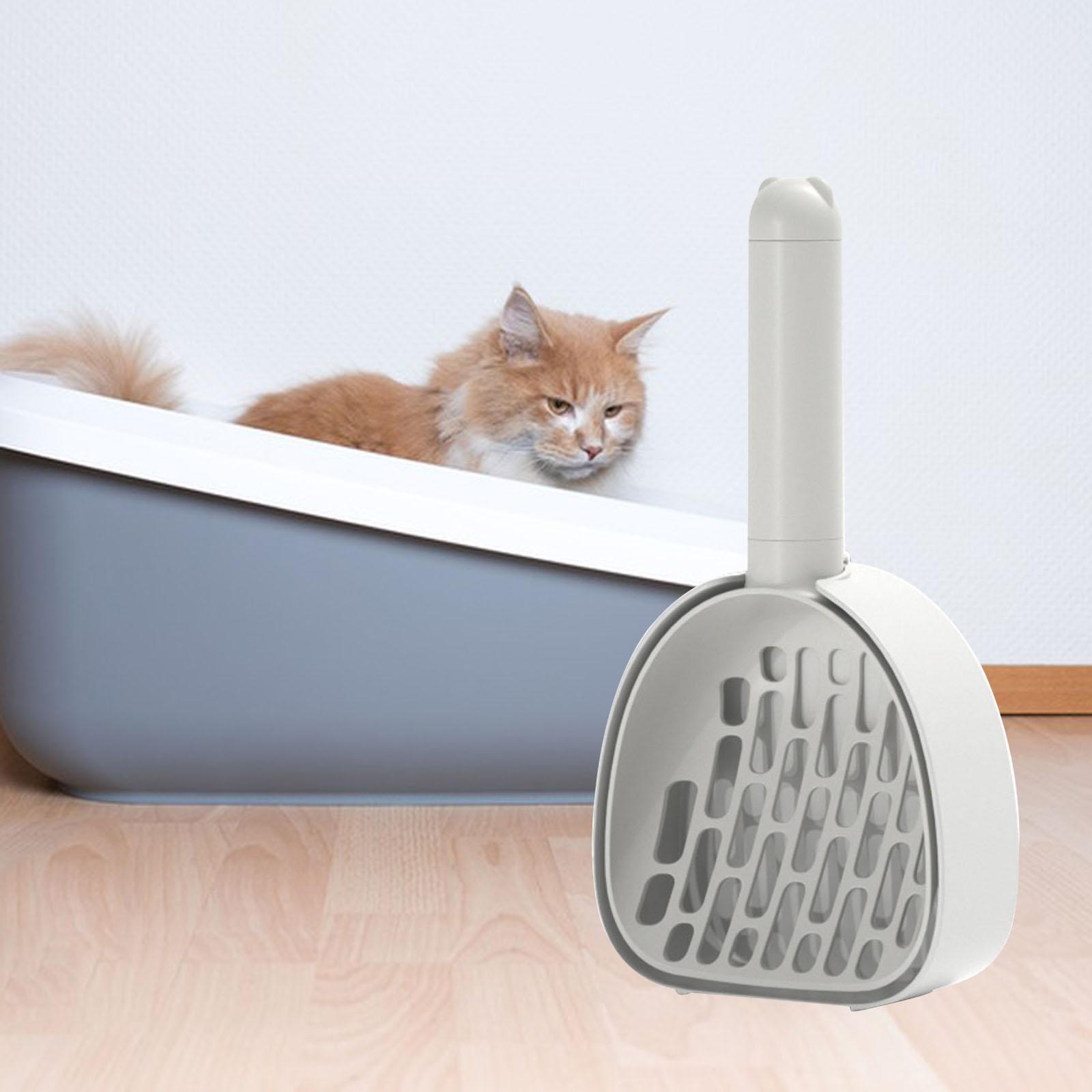 Cat Litter Dustpan Pet Litter Scooper Indoor Sand Sifting Pet Cleaning Tool