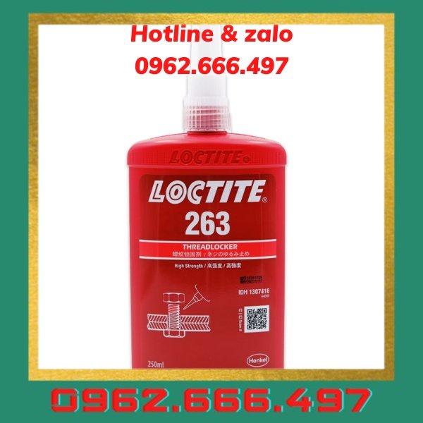 Keo khoá ren loctite 263 250ml