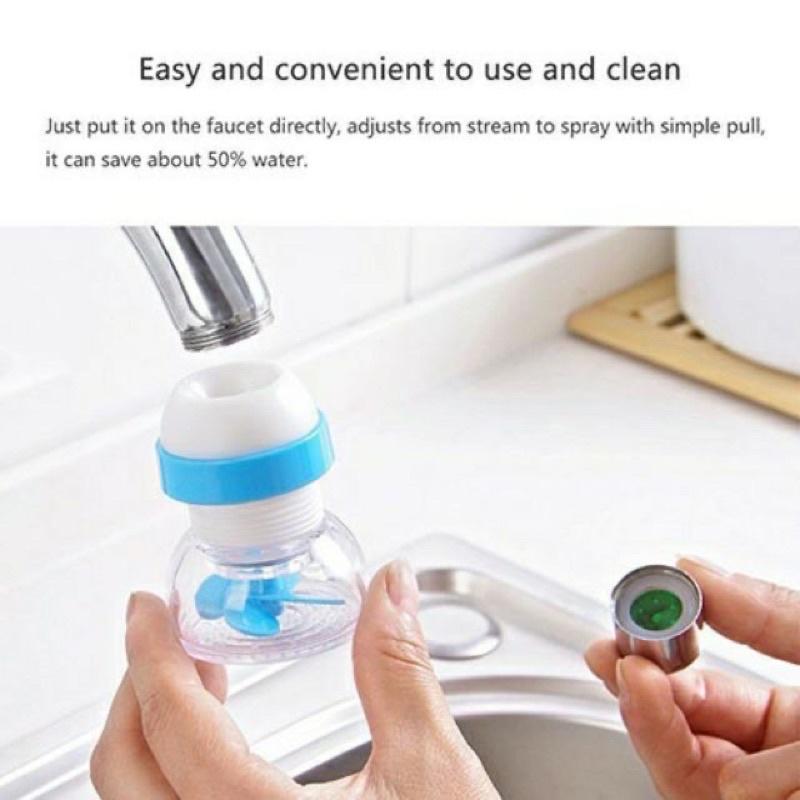 Đầu vòi tăng áp chén 360 độ