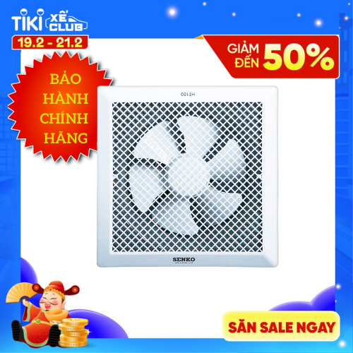 Quạt Hút Thông Gió Senko H150 (30W) - Hàng Chính Hãng