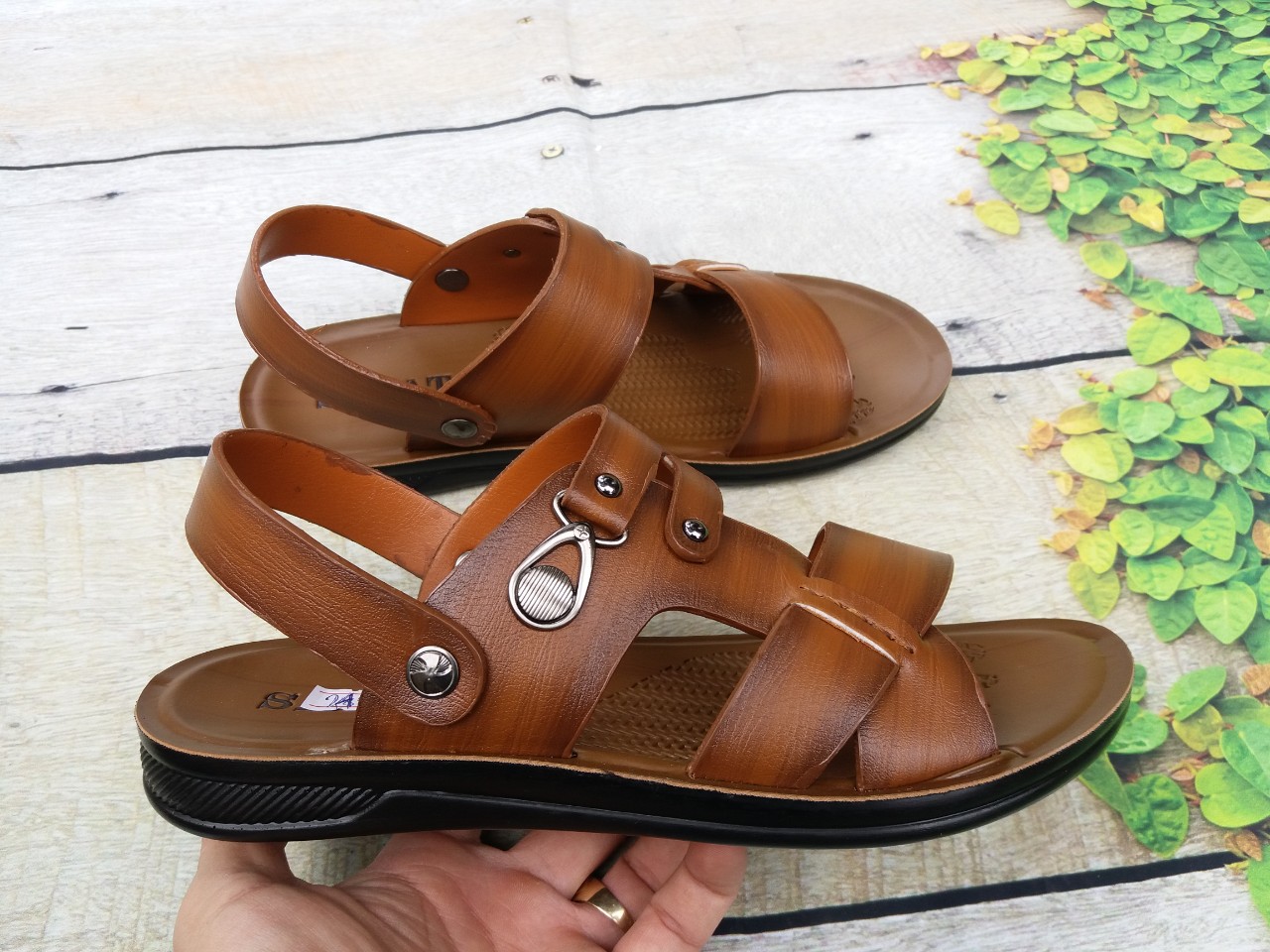 Giày Dép sandals nam da sang trọng