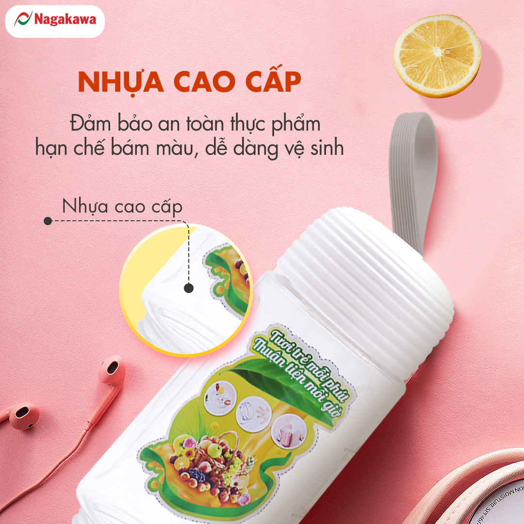 Máy xay sinh tố cầm tay Nagakawa NAG0826 - Hàng chính hãng