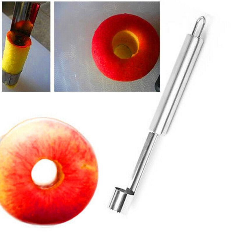 1 Dụng Cụ Cắt Trái Cây Có Tay Cầm Bằng Thép Không Gỉ