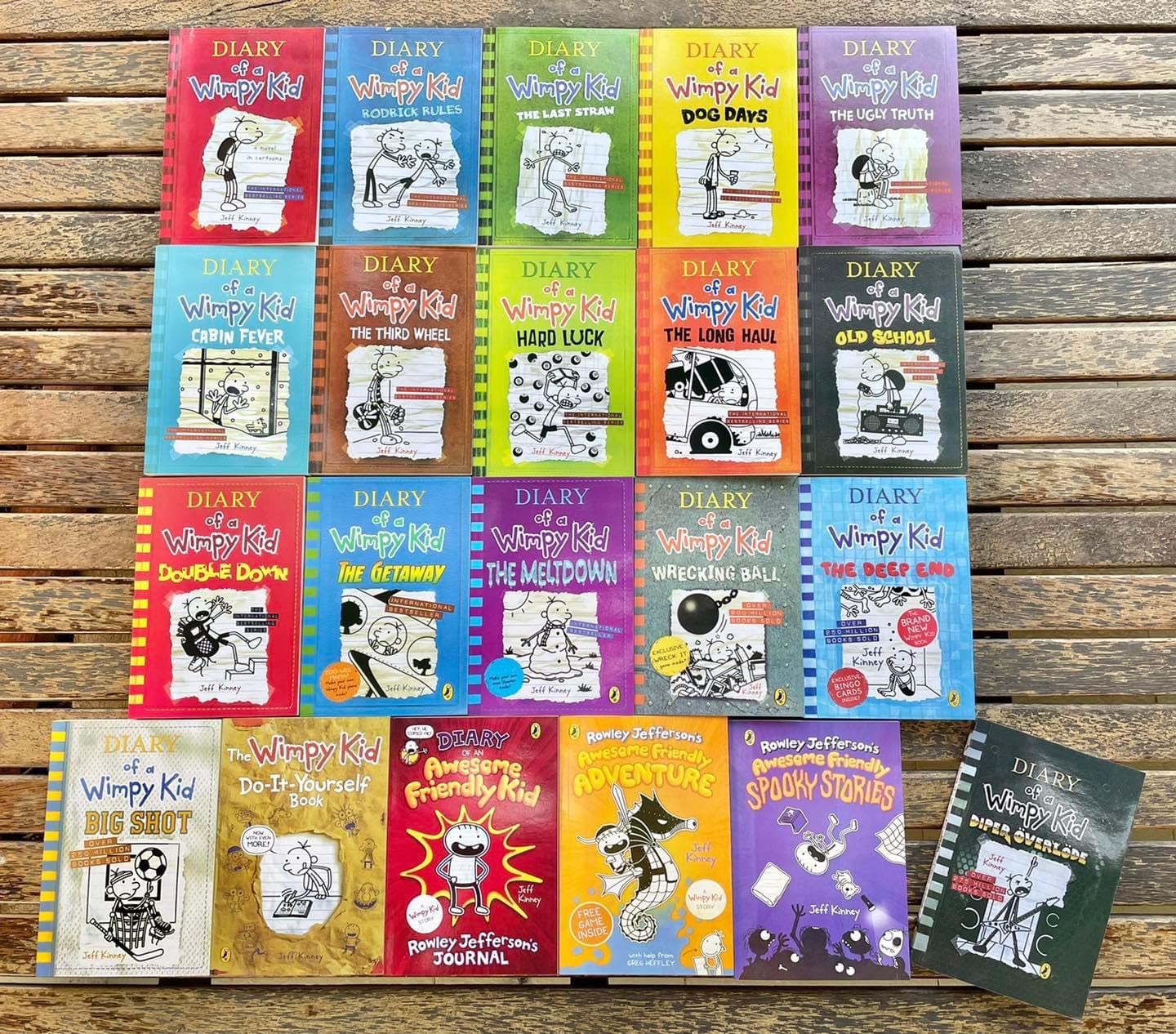 Diary of a wimpy kid nhập 21c box set