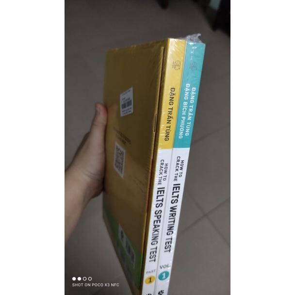 Combo How To Crack The Ielts Speaking + Writing Test - Vol1  - Bản Quyền