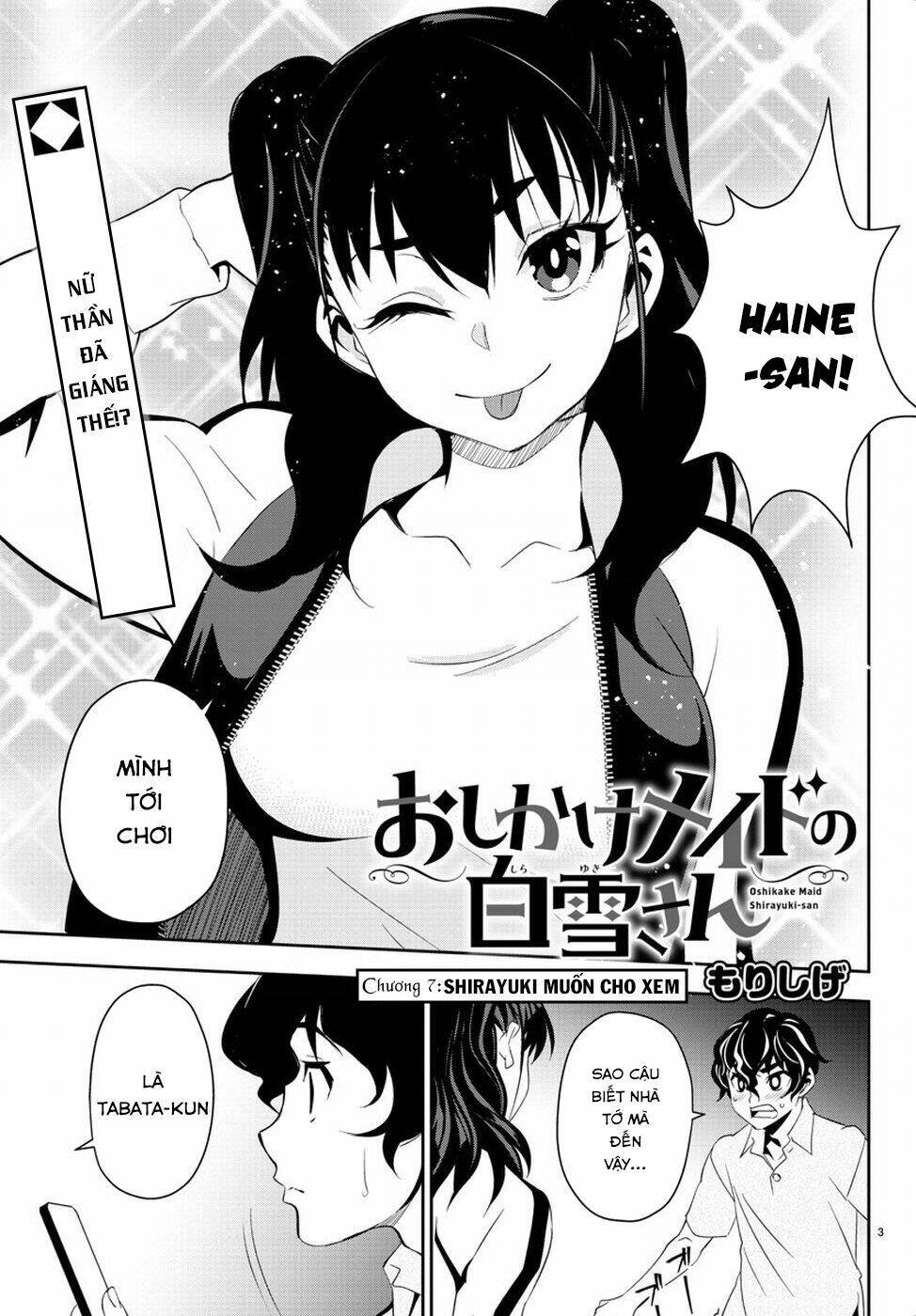 :oshikake maid shirayuki-san chapter 7 6