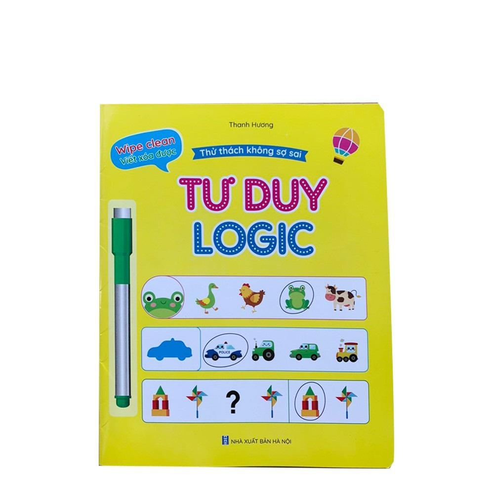 Bộ Vở Viết Xóa Được - Wipe Clean: Làm Toán Không Sợ Sai - MT books