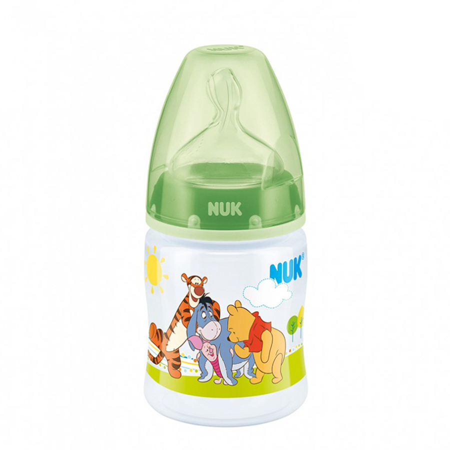 Bình Sữa NUK PP Disney (150ml) Núm Ti Silicone S1 (Size M) NU11732