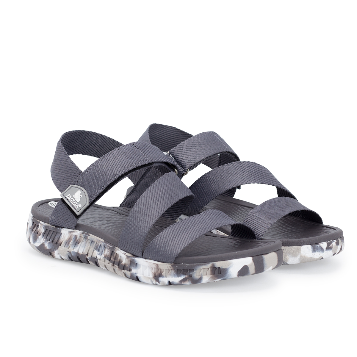 Giày sandal nam Facota V1 Sport HA15 sandal quai chéo camo - sandal quai dù