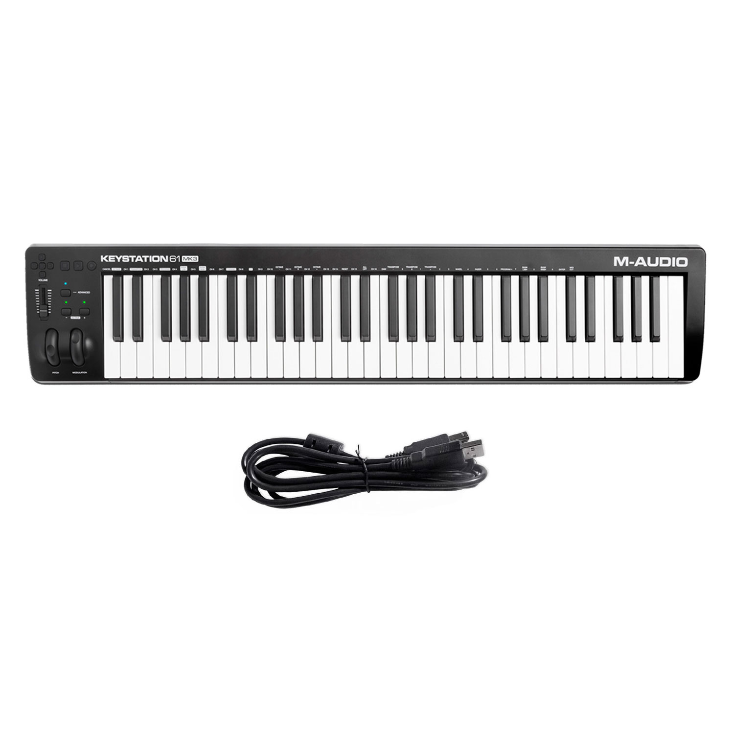 M-Audio Keystation 61 Phím MK3 MIDI Keyboard Controller MKIII MAudio Bàn phím sáng tác - Sản xuất âm nhạc Producer - Kèm Móng Gẩy DreamMaker