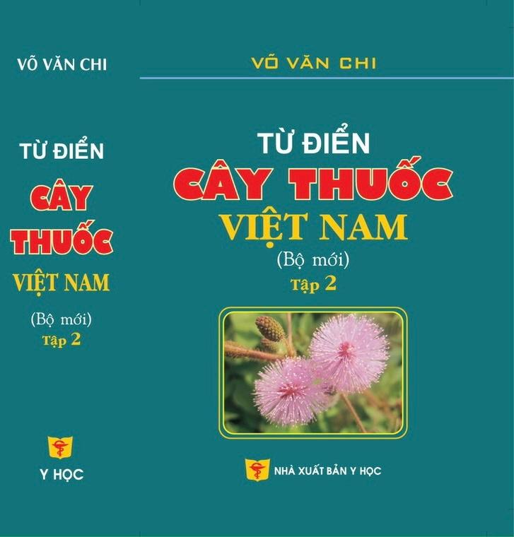 Sách - Từ điển Cây thuốc Việt Nam 2021 (Trọn bộ 2 tập, sách in hình ảnh mầu)