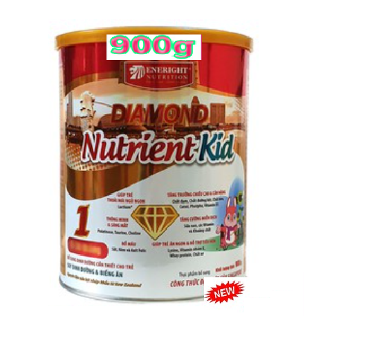 Combo 2 hộp Eneright Diamond Nutrient Kid 1 900 gr : cho trẻ suy dinh dưỡng thấp còi từ 6- 36 tháng