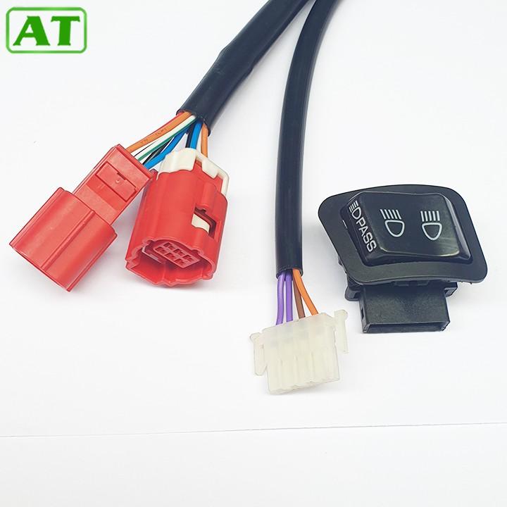 Bộ Mạch Công Tắc Tắt Đèn Xe SH Mode Kèm Công Tắc Passing