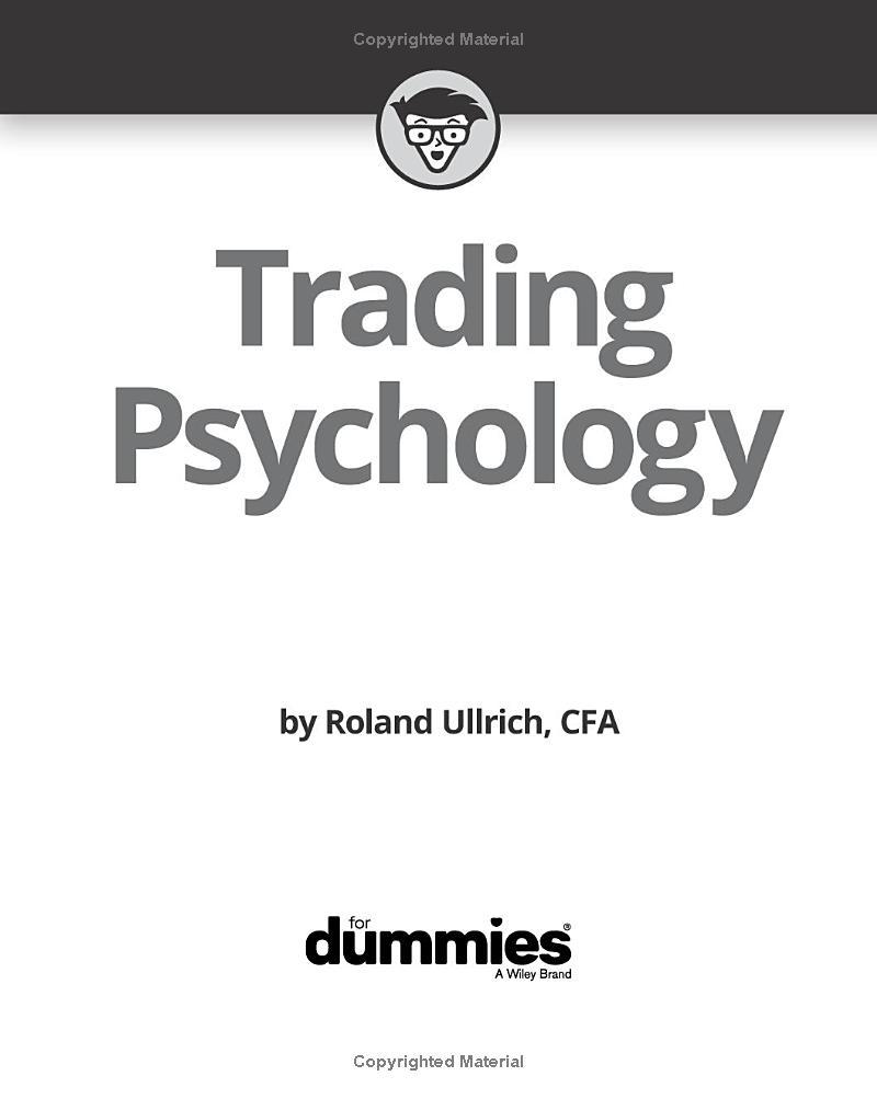 Sách ngoại văn: Trading Psychology For Dummies