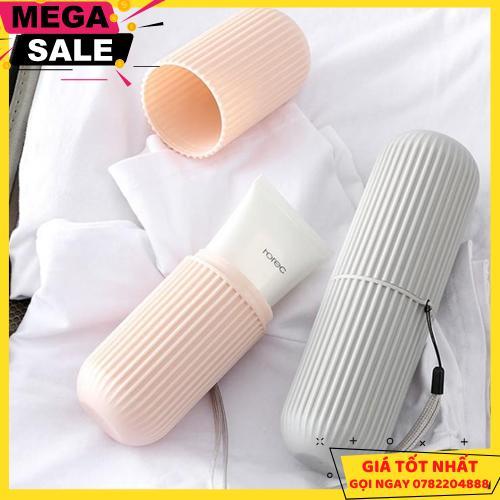 Hộp Đựng Bàn Chải Và Kem Đánh Răng Du Lịch Đa Năng Thân Thiện Môi Trường Có Dây Cầm Tiện Ích - Giao Màu Ngẫu Nhiên - Giao Hàng Toàn Quốc