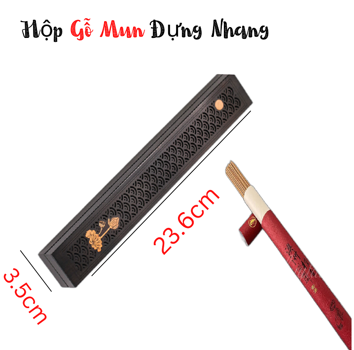 Hộp Đựng Nhang Không Tâm- thờ cúng