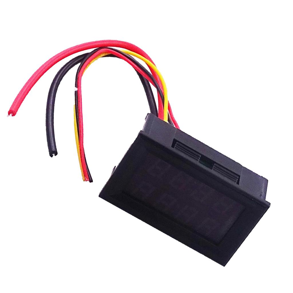 DC0-200V/10A MÀN HÌNH LCD Kỹ Thuật Số Hiện Tại Vôn Kế 4Bit Độ Chính Xác Kép Hiện Nay Đồng Hồ