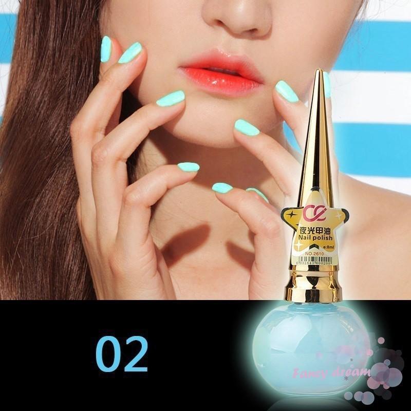 Sơn móng tay màu sáng dạ quang 202_u mã sp UK5705 mã JEV46