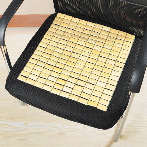 Miếng lót ghế bằng trúc mát lạnh kích thước (38x38cm) HT072 - Giao Ngẫu Nhiên