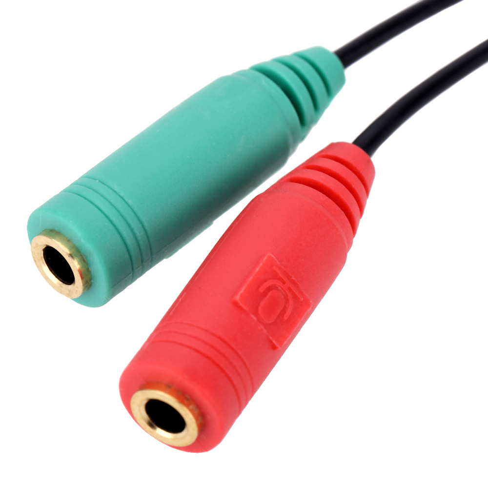 Cáp Âm Thanh 4 Đoạn 3.5mm Kết Nối Tai Nghe Micrô