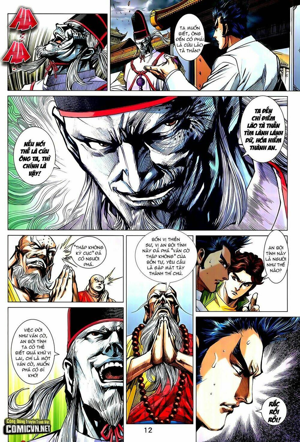 tân tác long hổ môn chapter 726 12