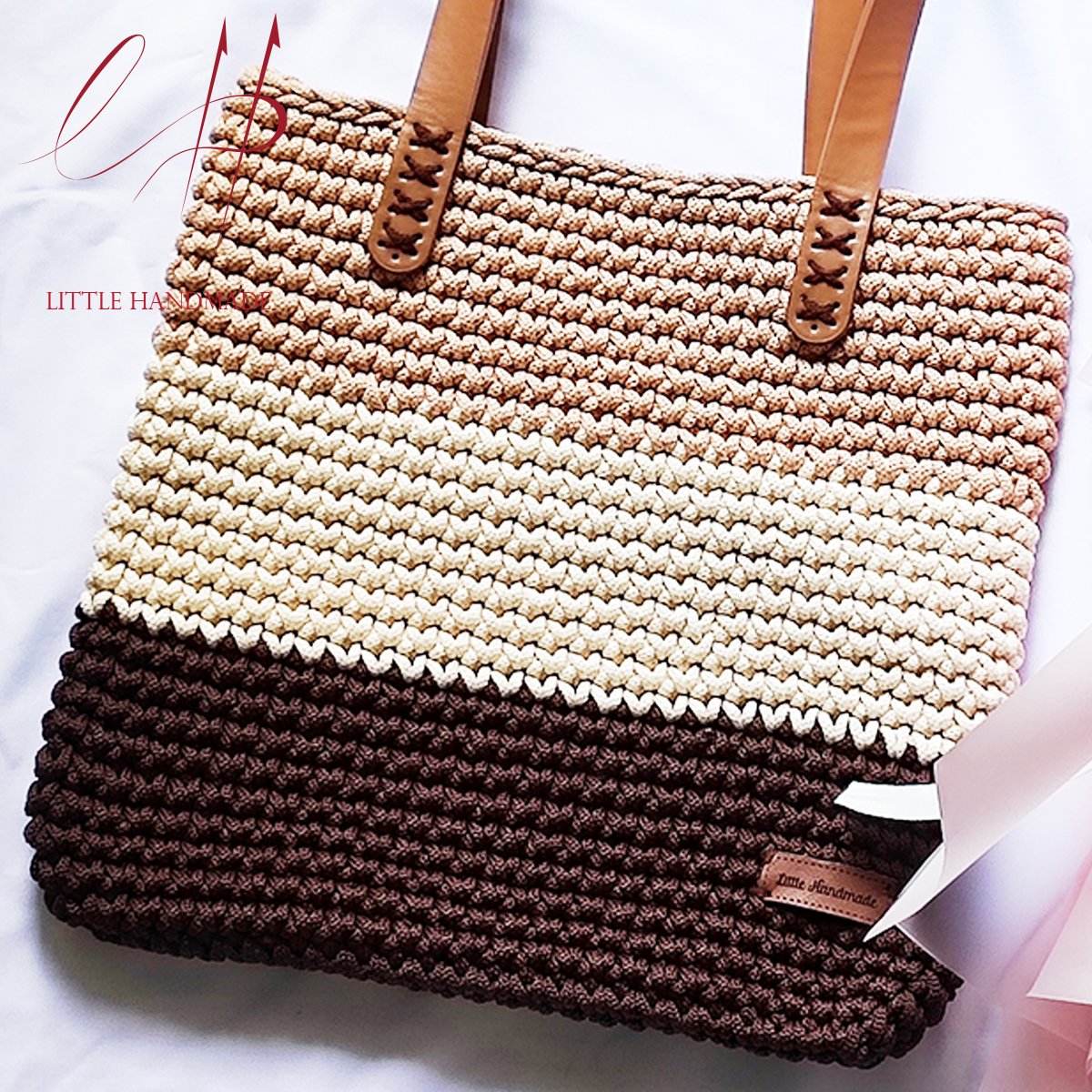 [Ảnh thật] Túi tote - túi xách nữ chất liệu len -hàng handmade