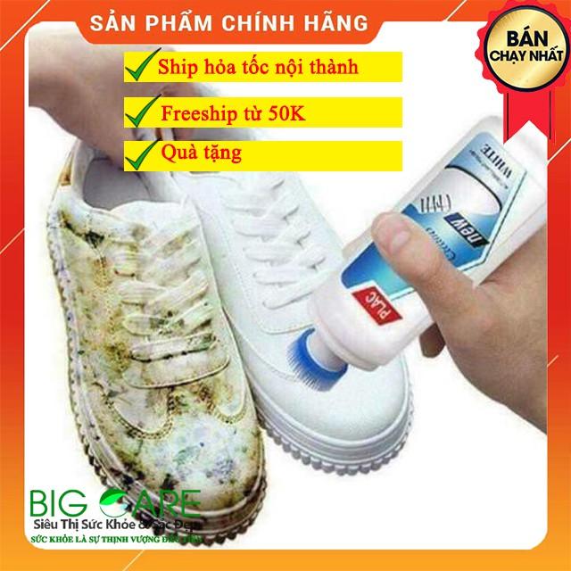 Chai Xịt Đánh Giầy Dép Túi Xách Đồ Da Hiệu PLAC Hàng Loại 1 Kèm Chổi