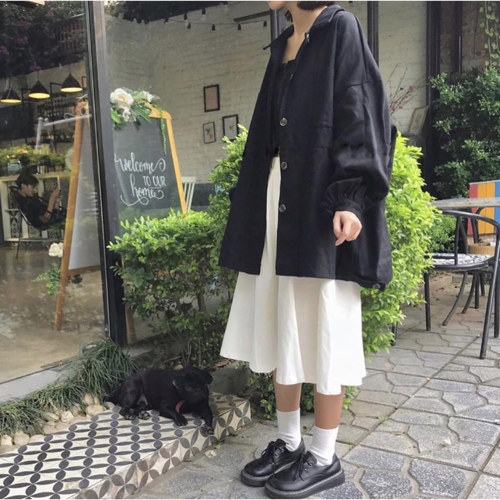 Áo Khoác KAKI SIMPLE JACKET Ulzzang Unisex