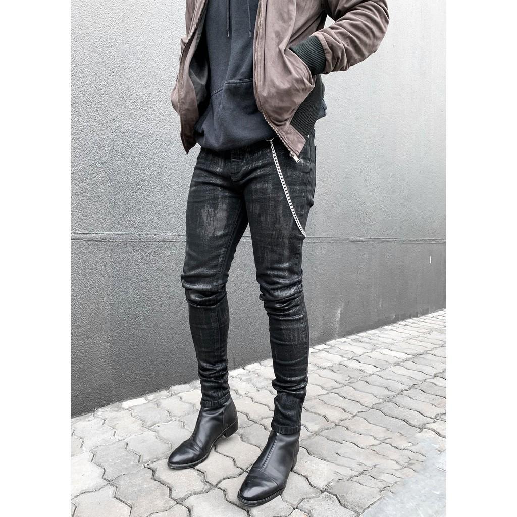 Back Zip boots cao cấp, zip sau gót, chelsea boots da bò