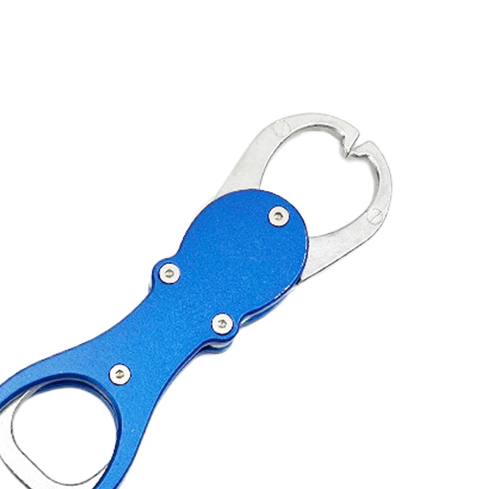 Fish Lip Gripper with Scale Fish Control Anti Slip Handle Fish Lip Grip Tool