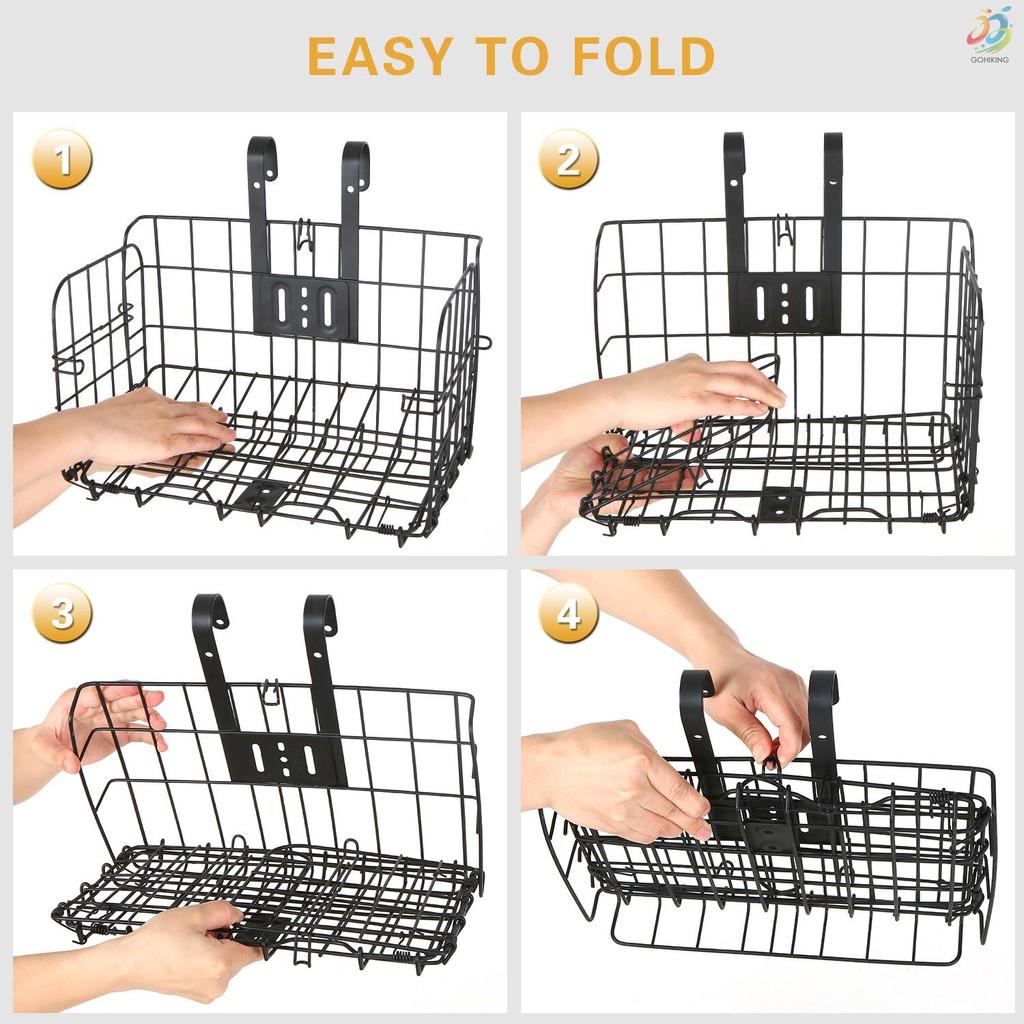 Giỏ Đựng Vật Dụng Tiện Lợi Cho Xe Đạp