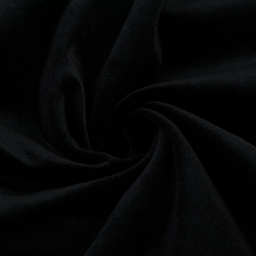 No Fading Modern Bed Runner Bedding Scarf Black Protection for 180cm Bed