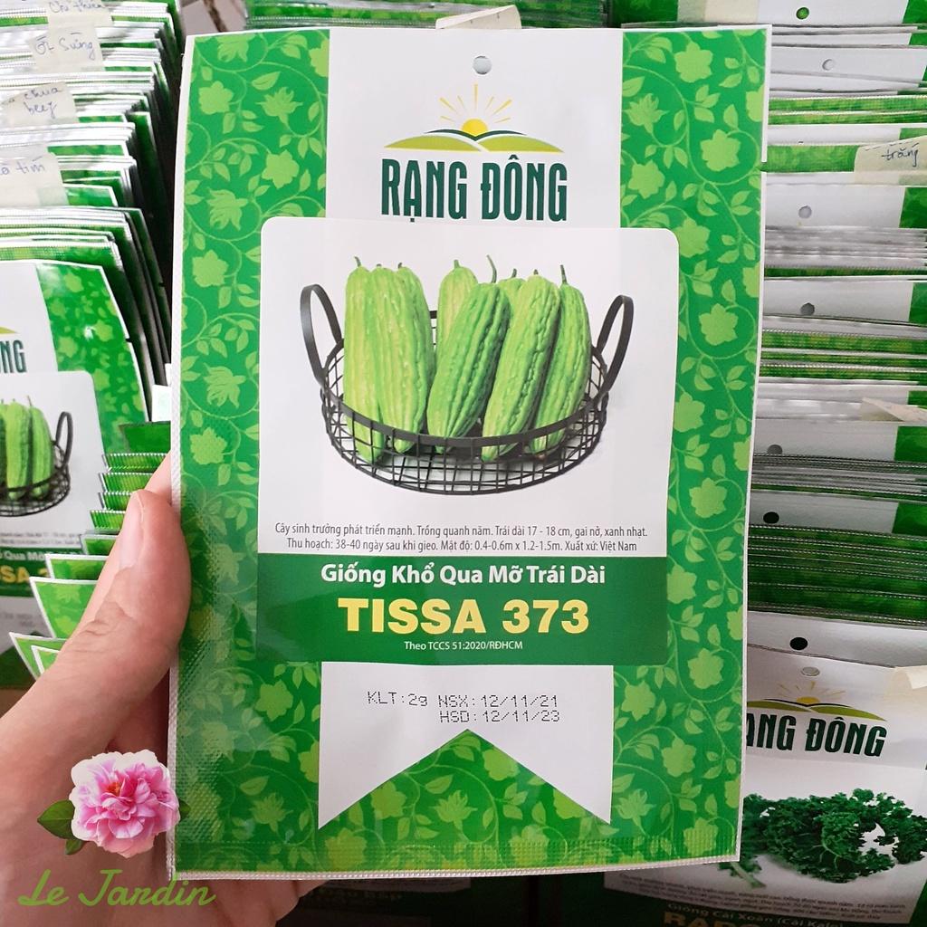 Hạt giống Khổ qua mỡ (Tissa 373) gói 2gr - DỄ TRỒNG