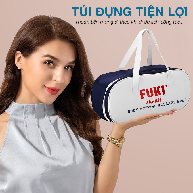 Máy massage bụng FUKI Nhật Bản FK90 - Xanh đen