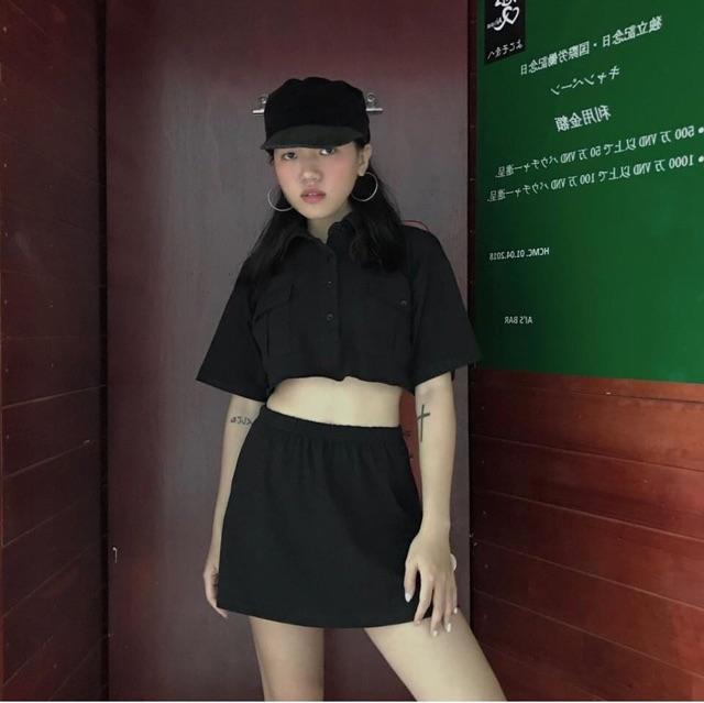Sơ mi Croptop