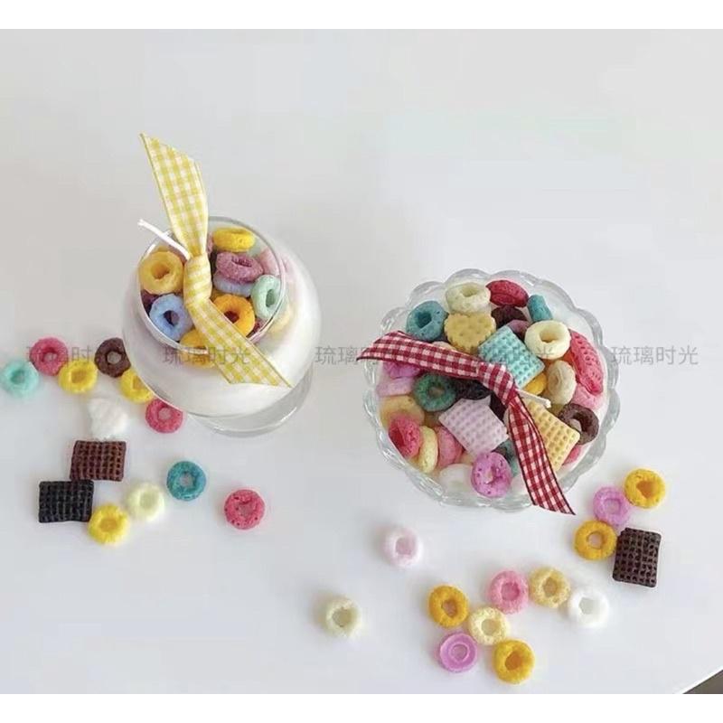 Nến Thơm Ly Kem Kẹo Vòng Màu Sắc, Phụ Kiện Trang Trí, Quà Tặng - Dory Lab
