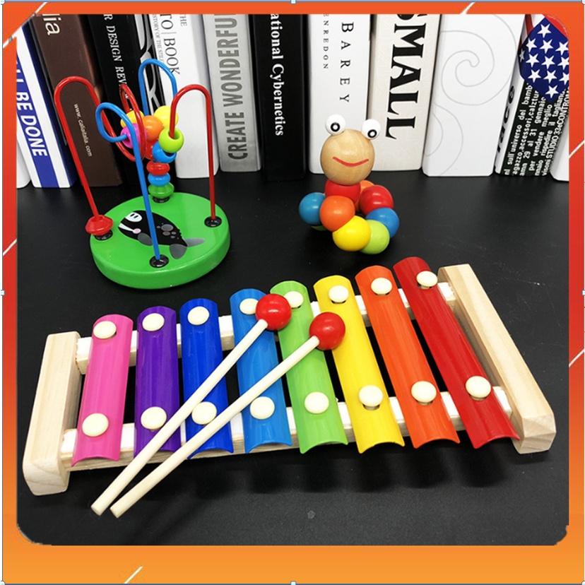 Combo 3 đồ chơi gỗ phát triển trí tuệ montessori - đồ chơi thông minh giúp bé kích thích tư duy và óc sáng tạo