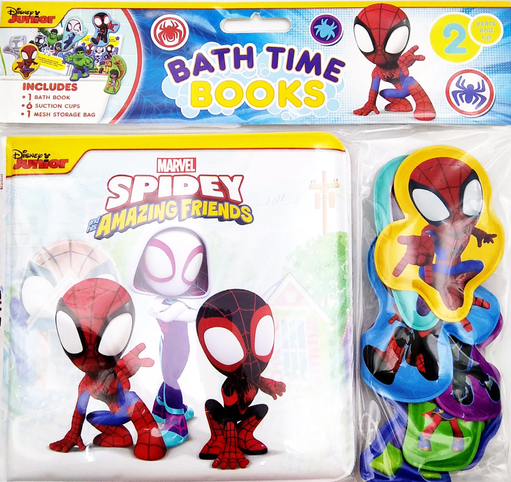 Marvel Spidey Or Spider-Man Bathtime Book (Eva)