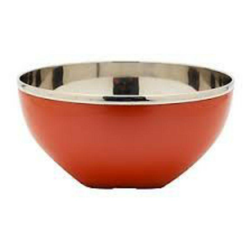 Bát ăn cơm cách nhiệt bằng inox 2 lớp bọc nhựa cho trẻ em