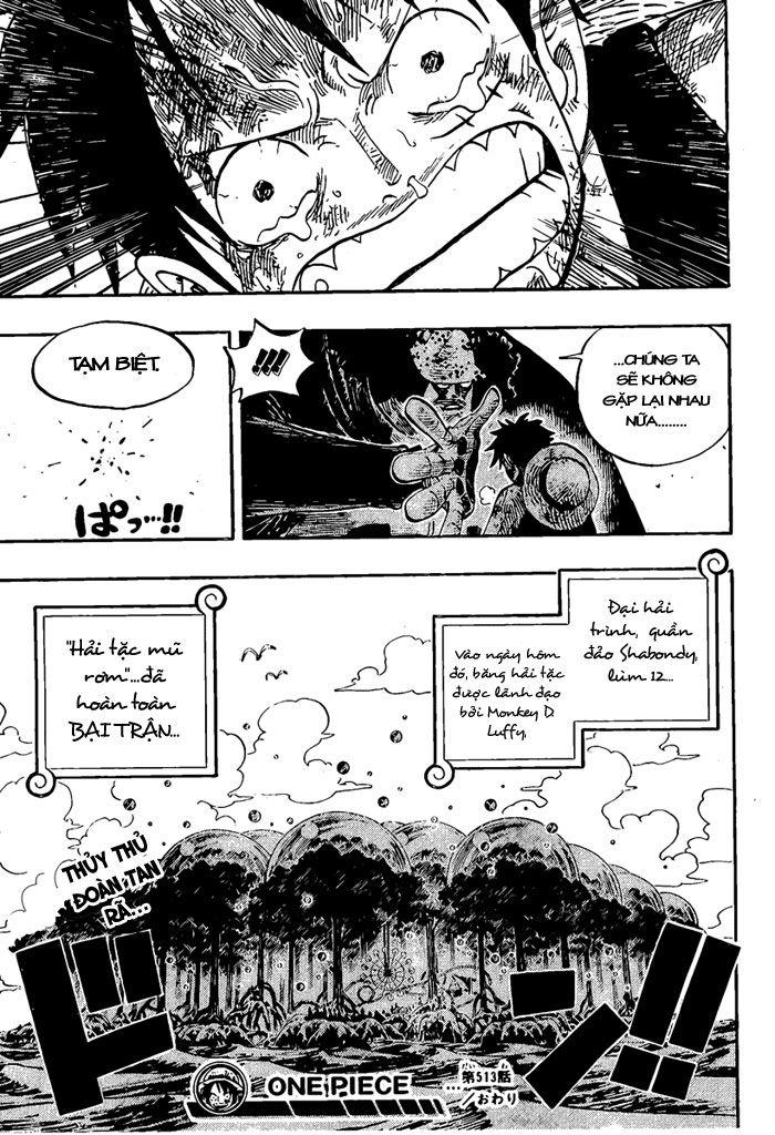 đảo hải tặc - one piece chapter 513 19