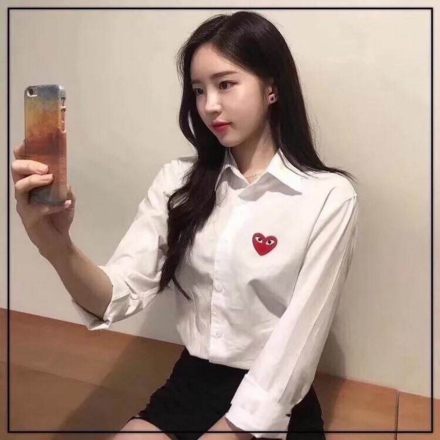 Áo Sơ Mi Unisex Trái Tim