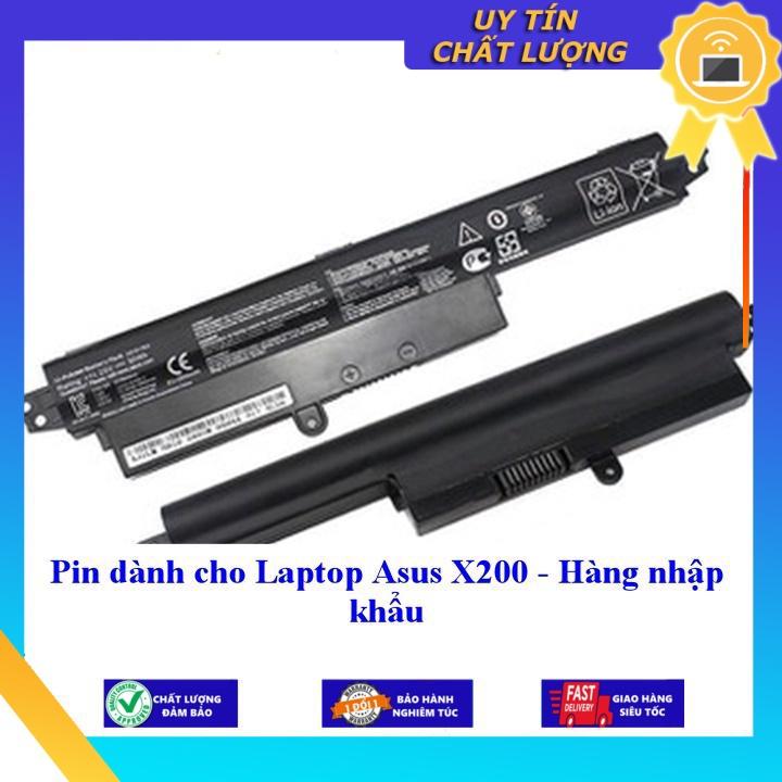 Pin dùng cho Laptop Asus X200 - Hàng Nhập Khẩu New Seal